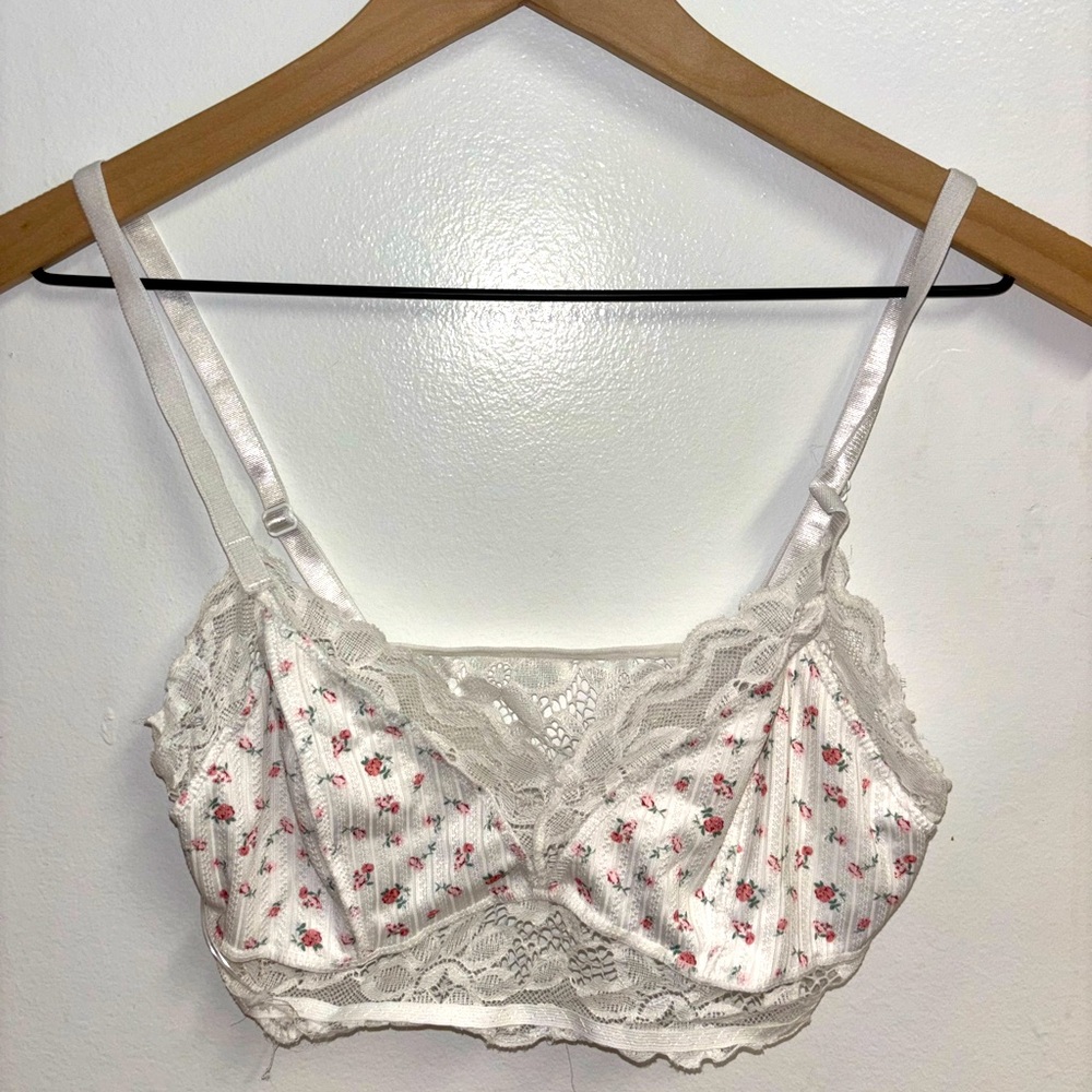 Lace Floral Bralette
